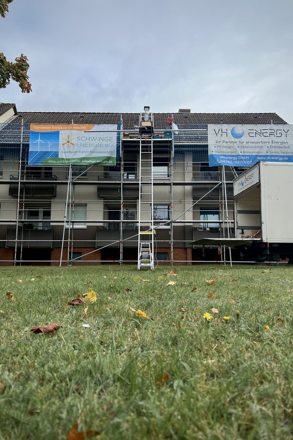 Symbolbild Baustelle Schwinge Energie Stade Hahle
